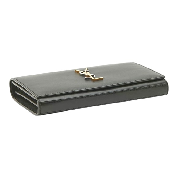 👜 🆕 Saint Laurent YSL Napa Leather Wallet on Chain - Picture 4 of 8